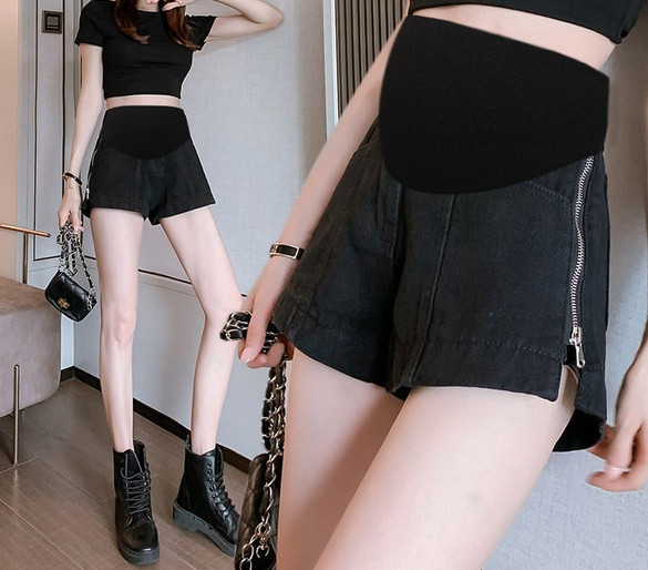 Μοντέρνα γυναικεία σορτς για έγκυες γυναίκες