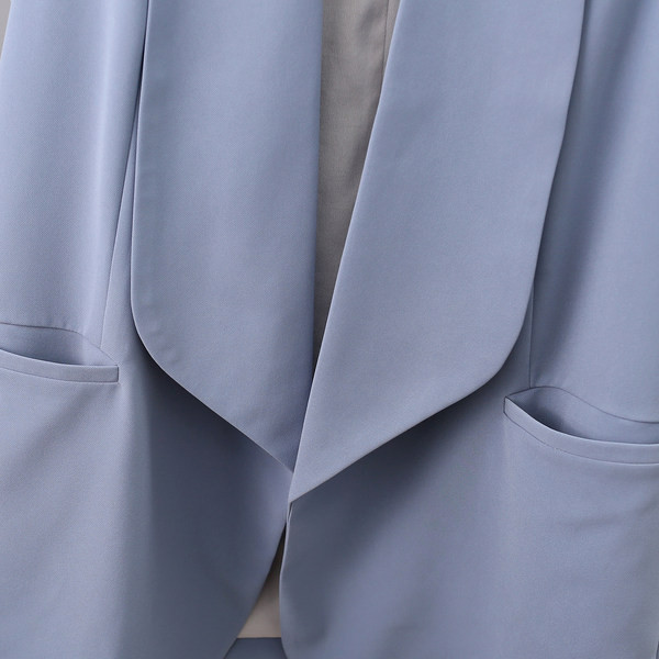 Γυναικείο γιλέκο μοντέρνο με τσέπες σε τρία χρώματα