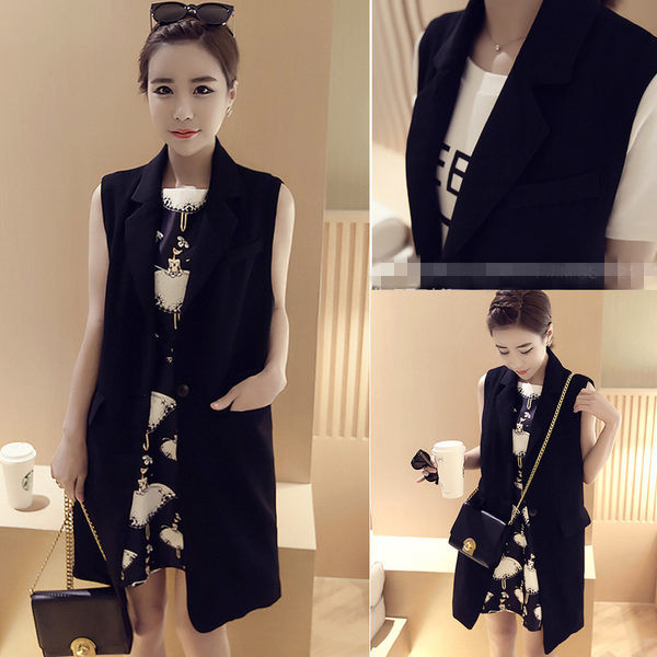 Novi model proljeće-jesen pripijenog prsluka sa džepovima