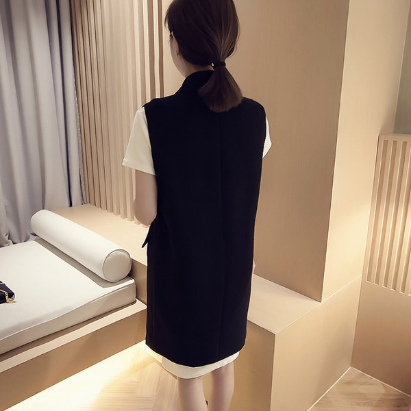 Novi model proljeće-jesen pripijenog prsluka sa džepovima