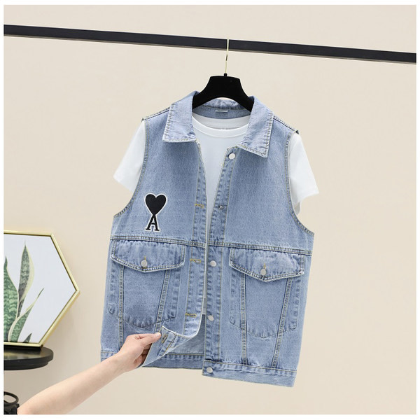 Γιλέκο μοντέρνο γυναικείο τζιν - διάφορα μοντέλα