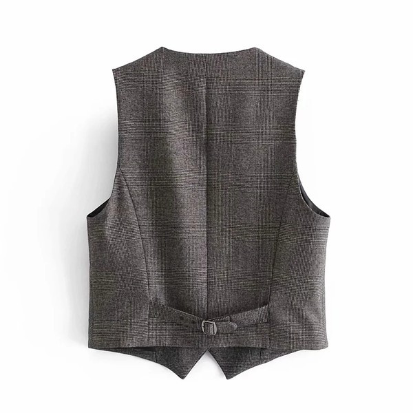 Proljetno-jesenski model prsluka s gumbima