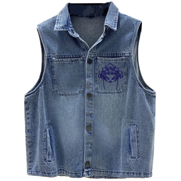 Moderni traper prsluk s džepovima