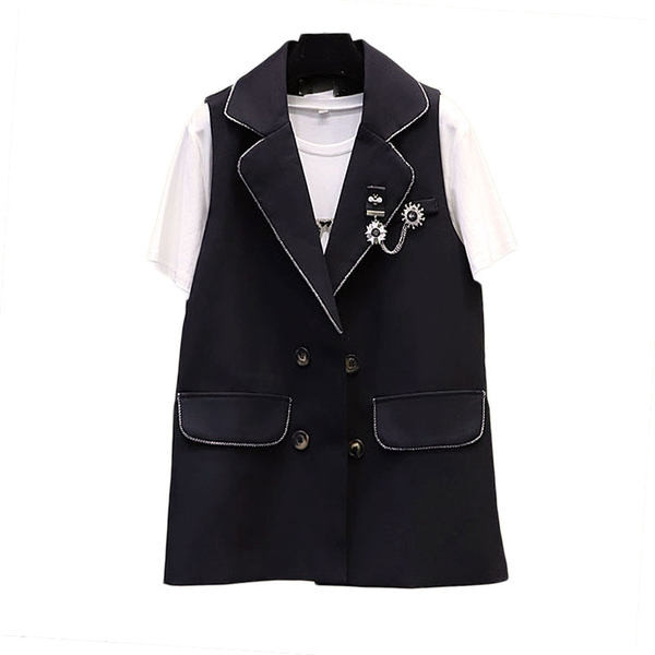 Γυναικείο γιλέκο νέου μοντέλου με διακόσμηση