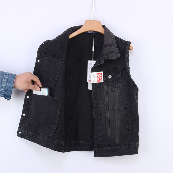 Novi model ženskog prsluka sa džepovima i klasičnom kragnom