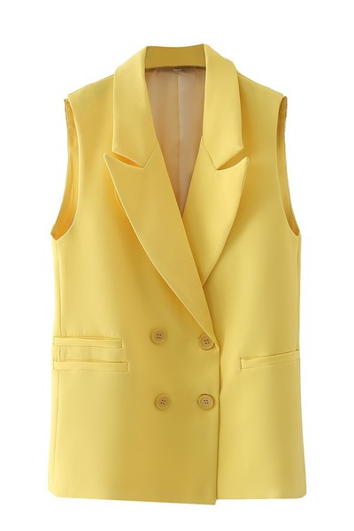 Sieviešu moderna veste ar divu rindu aizdari