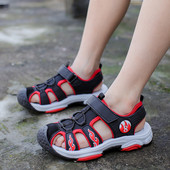 Dječje sandale za dječake i naljepnice - dva modela