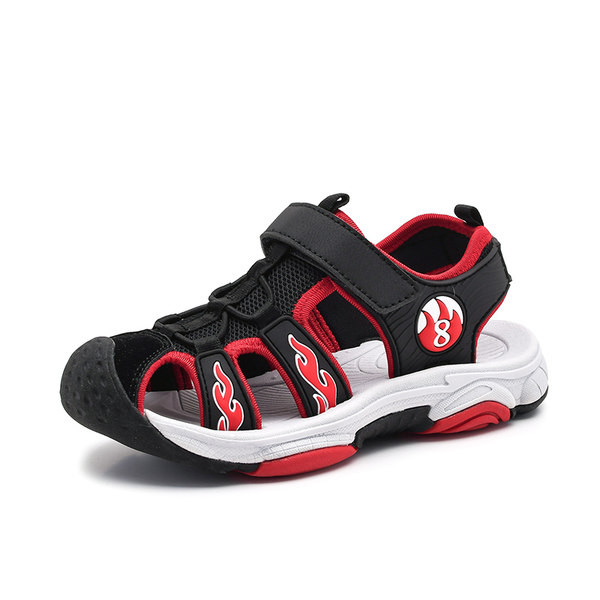 Dječje sandale za dječake i naljepnice - dva modela