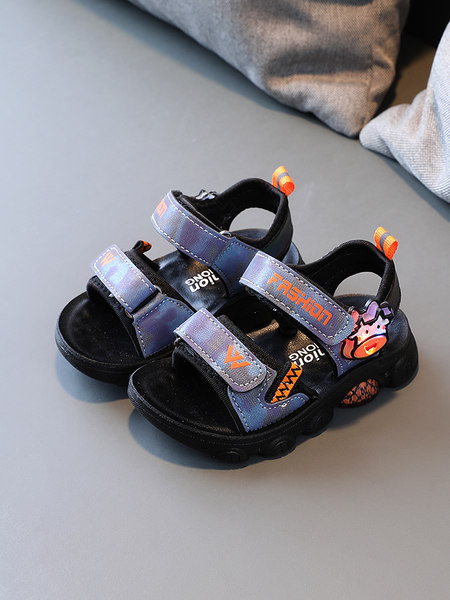 Dječje casual sandale sa naljepnicama u tri boje