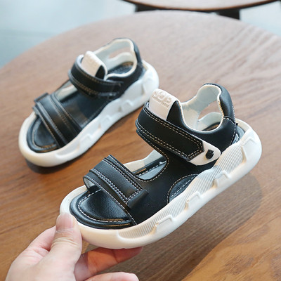 Naujo modelio vaikiškos basutės berniukams su velcro užsegimu