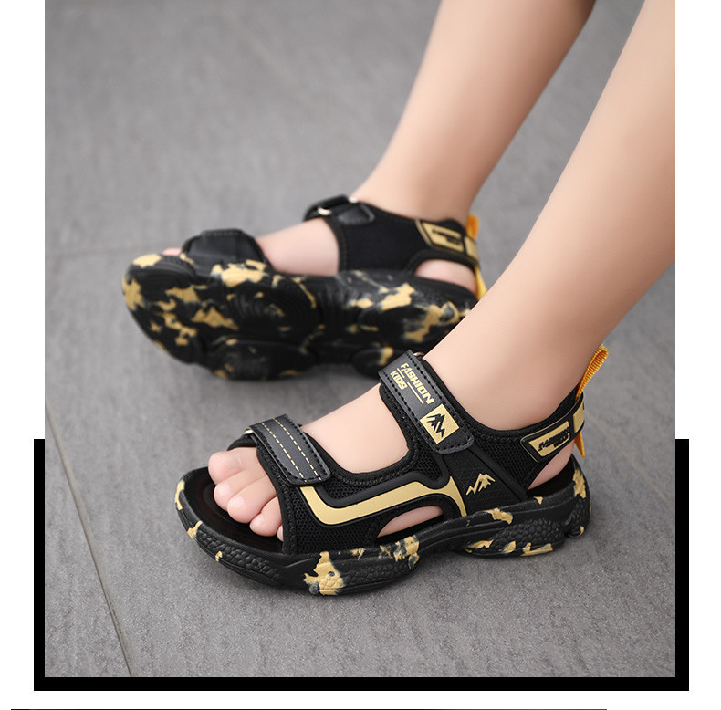 Παιδικά σανδάλια σιλικόνης με στερέωση βελκρό σε διάφορα χρώματα