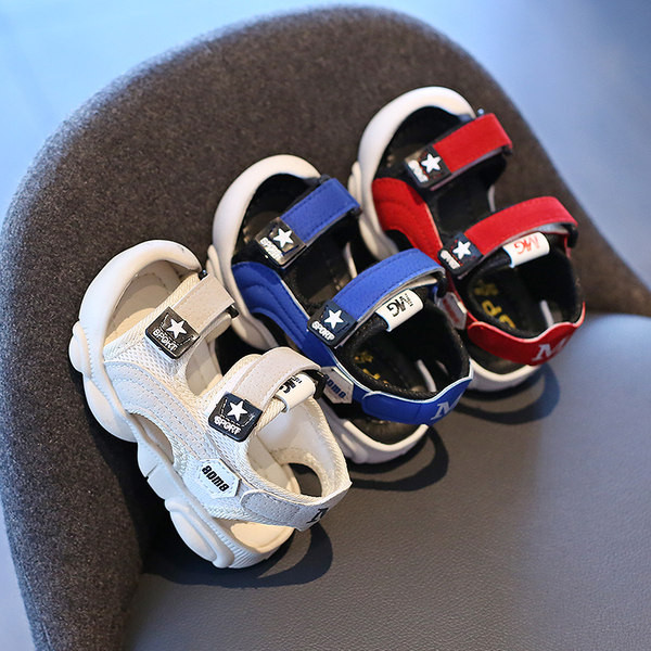 Νέο μοντέλο παιδικά σανδάλια από οικολογικό σουέτ και αναπνεύσιμο ύφασμα