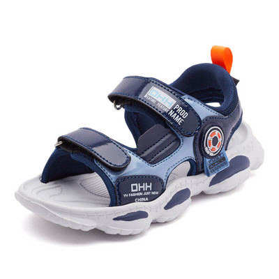 Ležerne dječje sandale s naljepnicama za dječake