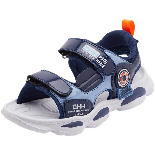 Ležerne dječje sandale s naljepnicama za dječake