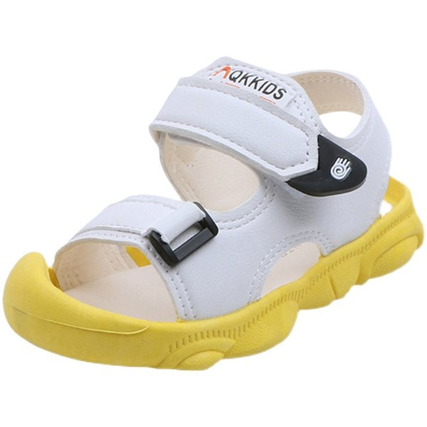 Dječje kožne sandale sa naljepnicama za djevojčice i dječake