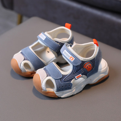 Dječje sandale sa naljepnicama za dječake i djevojčice - ravni potplat