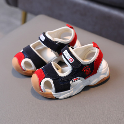 Dječje sandale sa naljepnicama za dječake i djevojčice - ravni potplat