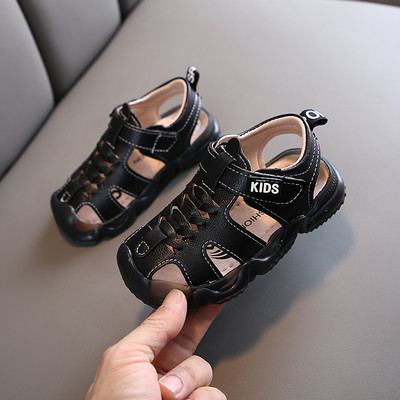 Ležerne sandale za dječake od umjetne kože s čičak kopčanjem