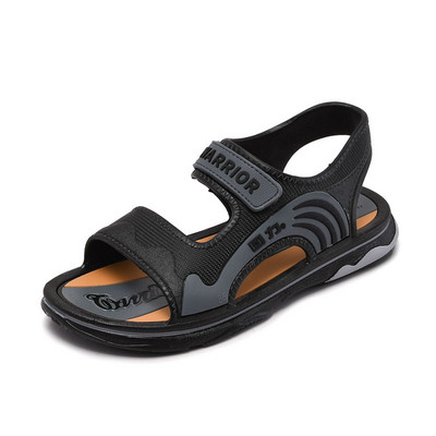 Παιδικά σανδάλια για αγόρια - με velcro και επιγραφές