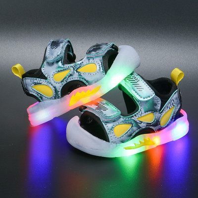 Svjetleće dječje sandale sa naljepnicama za dječake i djevojčice - više modela
