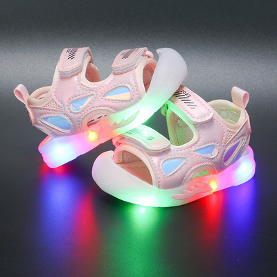 Svjetleće dječje sandale sa naljepnicama za dječake i djevojčice - više modela
