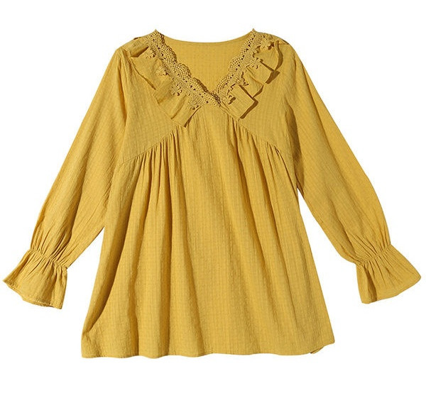 Elegantna ženska bluza s dugim rukavima za trudnice