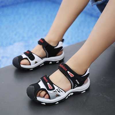 Moderne ljetne sandale od eko kože i tekstila