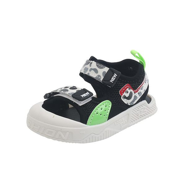 Μοντέρνα παιδικά σανδάλια για κορίτσια και αγόρια με μοτίβο και άνιμλ πριντ