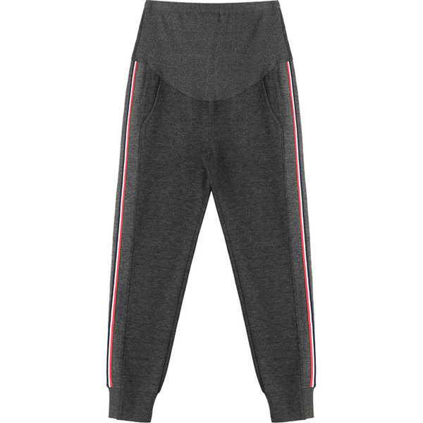 Sieviešu aktuālās sporta bikses ar apmalīti grūtniecēm