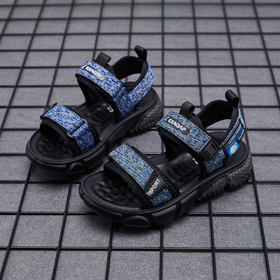 Ležerne dječje silikonske sandale sa naljepnicama