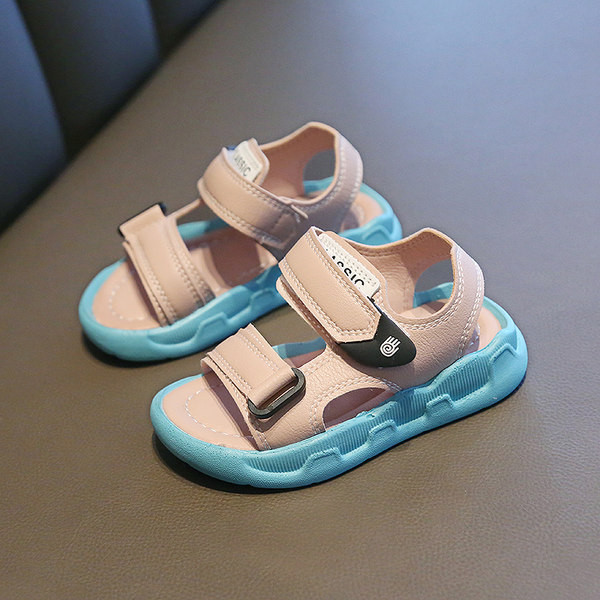 Dječje ležerne sandale s čičak zakrpama za dječake