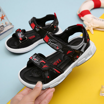 Sandale za dječake od mrežaste tkanine i čičak trake