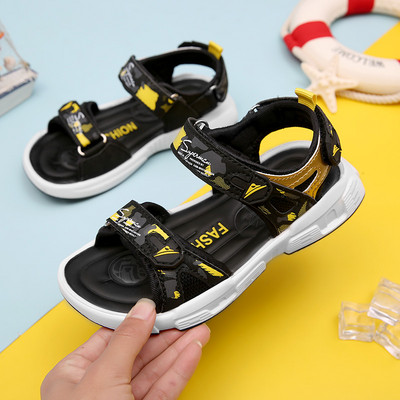 Sandale za dječake od mrežaste tkanine i čičak trake