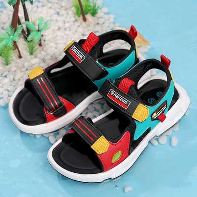 Sandale za dječake od mrežaste tkanine i čičak trake