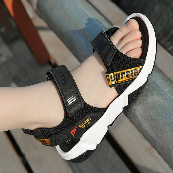 Sandale za dječake od mrežaste tkanine i čičak trake