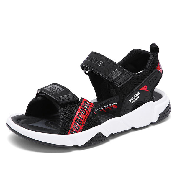 Sandale za dječake od mrežaste tkanine i čičak trake