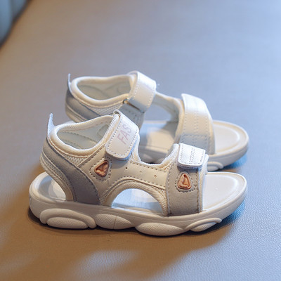 Dječje kožne sandale sa naljepnicama za djevojčice i dječake