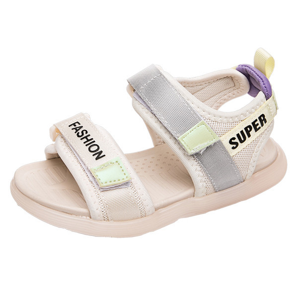 Ležerne sandale sa natpisom - za dječake