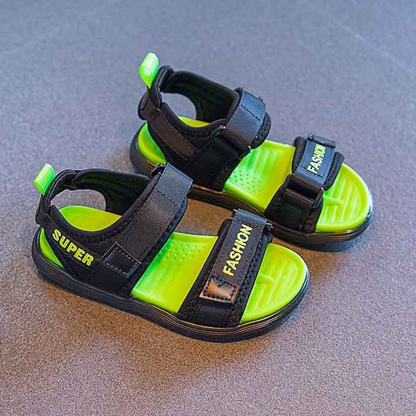 Ležerne sandale sa natpisom - za dječake