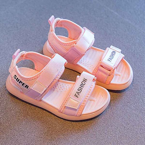 Ležerne sandale sa natpisom - za dječake