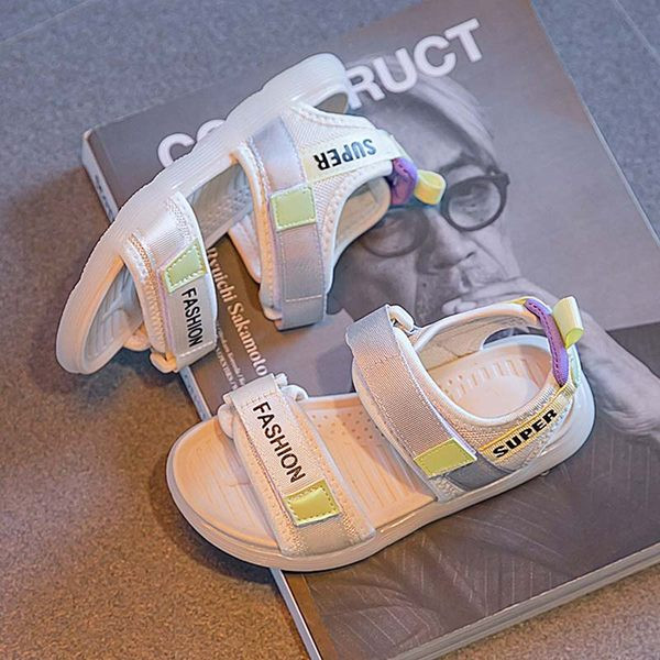 Ležerne sandale sa natpisom - za dječake