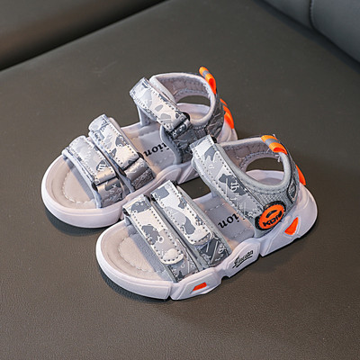 Dječje maskirne sandale sa naljepnicama za dječake