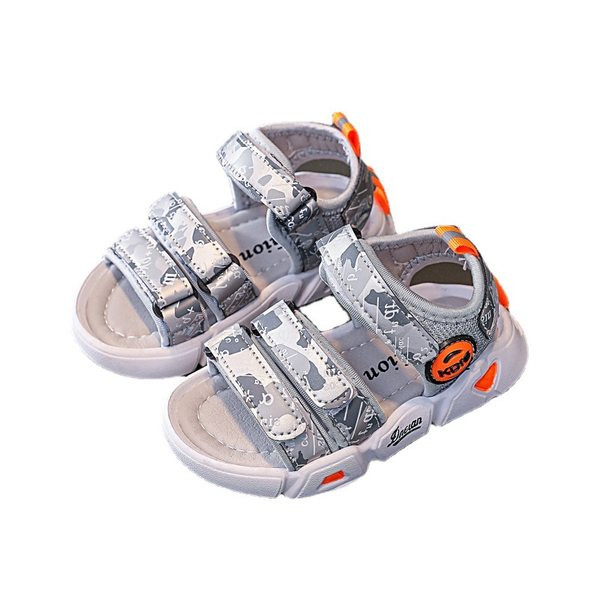 Dječje maskirne sandale sa naljepnicama za dječake
