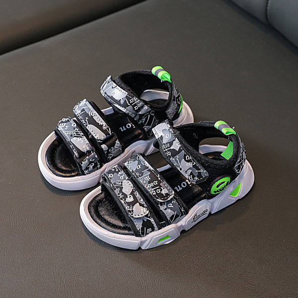 Dječje maskirne sandale sa naljepnicama za dječake