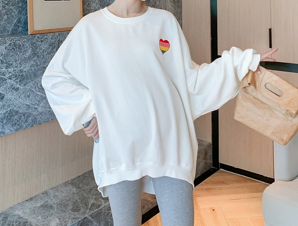 Γυναικείο ενημερωμένο σετ μπλούζας και κολάν για έγκυες γυναίκες