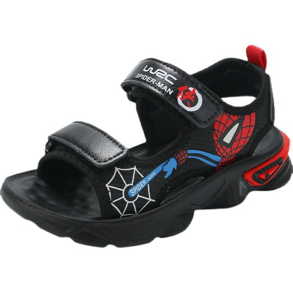 Dječje sandale s printom u boji i čičkom