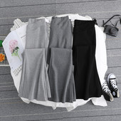 Γυναικείο αθλητικό παντελόνι απλό μοντέλο για έγκυες γυναίκες