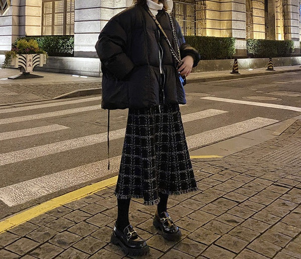 Moteriško languoto sijono kirpimo modelis nėščiosioms