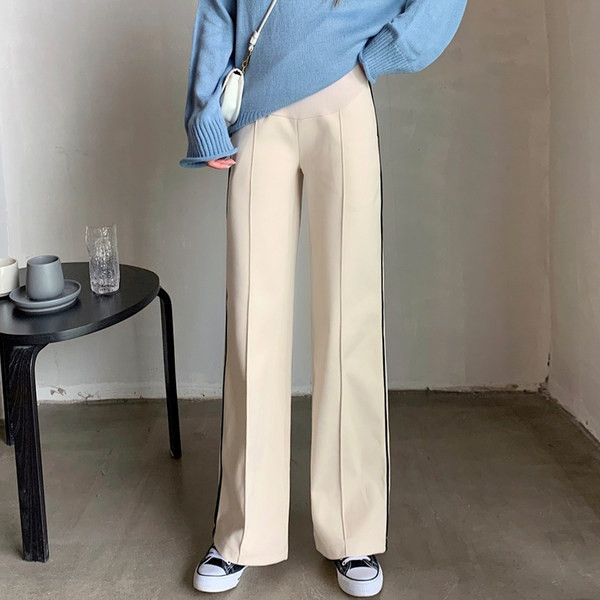 Elegantne ženske duge hlače za trudnice