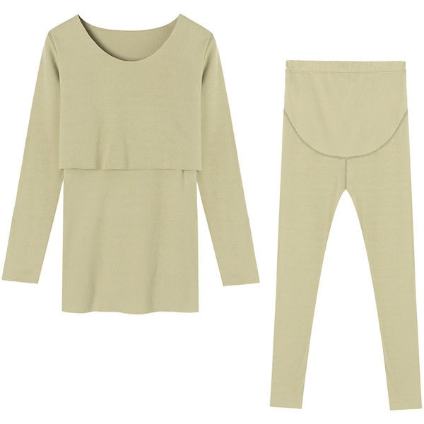 Γυναικείο casual σετ κολάν και μπλούζα για έγκυες γυναίκες